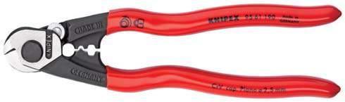 Wire Rope Cutter, forged cuts all wire ropes without splaying,