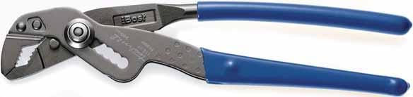 CROSS MULTIGRIP PLIERS NF - E 73108 / ISO 8976-1 / DIN ISO 8976 240 115490 1 10-345 240 115491 8 1-345 240 115496 3 3 C5 345 Techni2 pliers Automatic locking of the axis button to maintain settings.