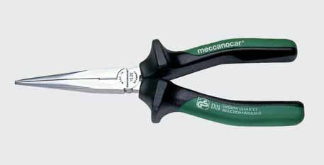 PIERS TOOS Universal pliers HANDES IN BICOMPONENT PASTIC MATERIA (TPE). MODE FOR SOFT AND HARD WIRE. ESPECIAY ONG CUTTING EDGE FOR ROUND AND FAT CABES WITH SUPPEMENTARY TEMPERING UP TO 60HRC.