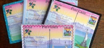 Receive a different postcard from another quilter in another state! Need Ideas, Stop in!