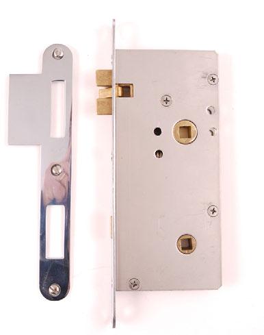 Marine Locks - Bathroom (Privacy) The mortice bathroom lock provides privacy as opposed to security.