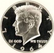KENNEDY HALF DOLLAR 1964 by Michael Schmidt When President Kennedy was assassinated on November 22 nd 1963, measures were almost immediately begun for the commemoration of the fallen President on the