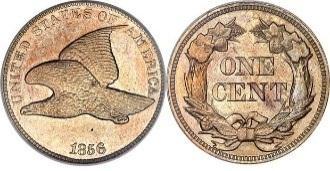 THE FLYING EAGLE CENT (1856-1858) 1856