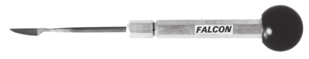 grit 150 one end, 320 opposite end 1 x 3 x 50mm, 2-sides