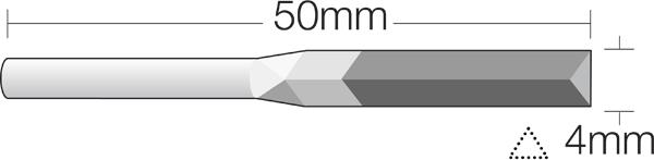 8 x 5 x 50mm, 1-side 07P-DDP4001 3 x 50mm, TRI 3-sides