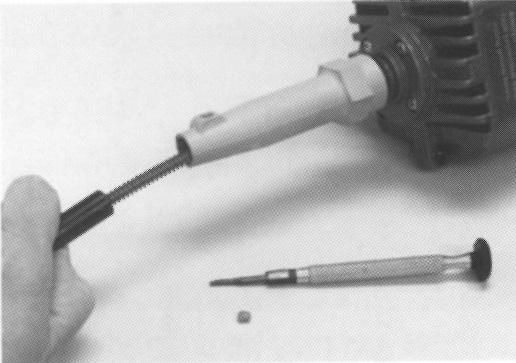 Replace and adjust sheath so that shaft key tip extends 3/4 (19mm) from the sheath. Retighten the set screw in motor connector. D.