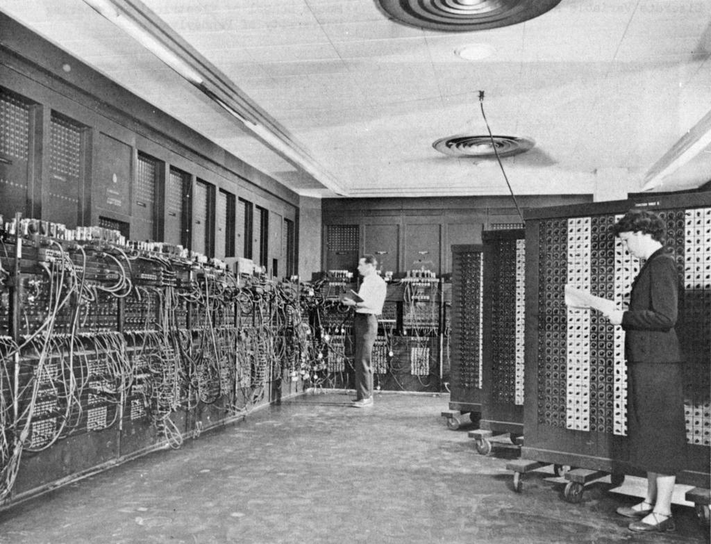 Digital Computing A year later, on Feb 14, 1946 ENIAC was unveiled.