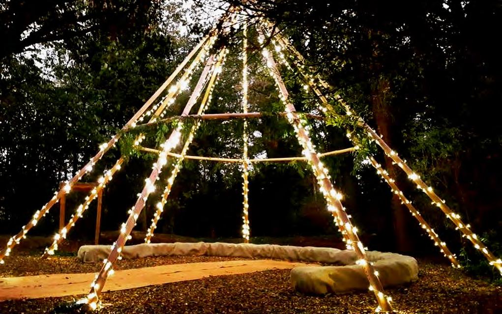 Naked Tipi For the ultimate alfresco setting, our naked tipi is perfect as a stylish lounge or dancing area.