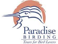Paradise Birding Tour Confirmation and Registration Greetings!
