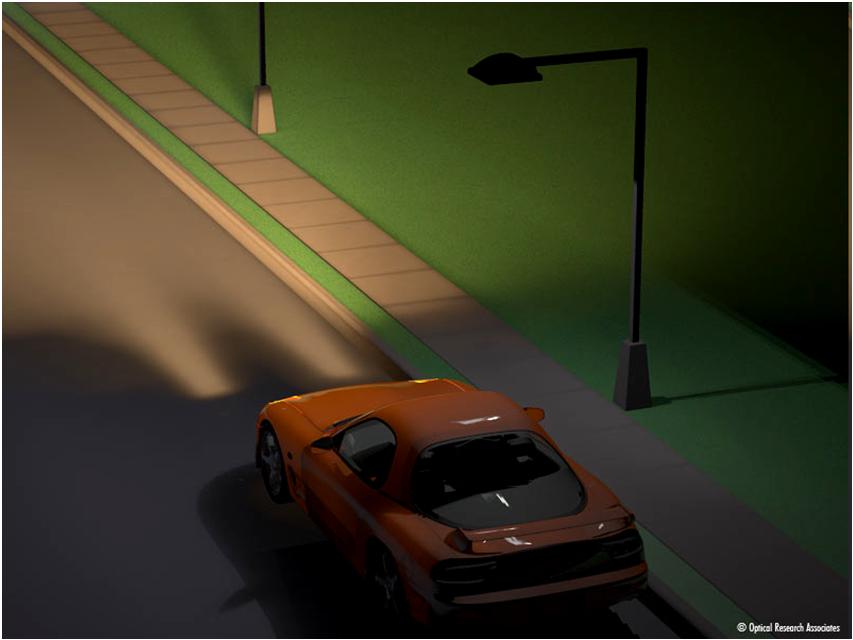 Scene Simulation 23-35 Roadscene with