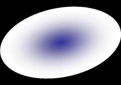 Gaussian spot shaped beam