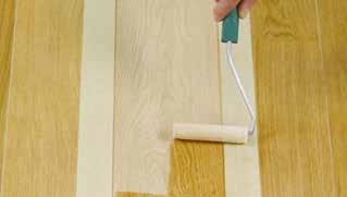 The grit size of final sanding work should match the finished surface of the surrounding floorboards. 3. Remove sanding dust from the sanded area thoroughly with a vacuum cleaner. 4.