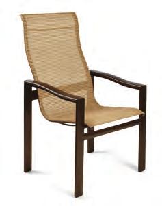 5"H M59041 Ultimate High Back Dining Chair
