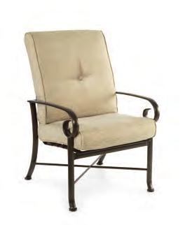 M25001 High Back Dining Chair