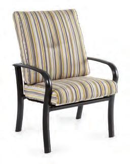 Savoy Cushion M24002 Lounge Chair 29"W 36"D 40"H M24058 Boat Shape Ottoman 30.5"W 42.5"D 19.