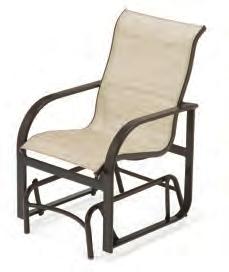 Key West Sling M8001R High Back Dining Chair 25.