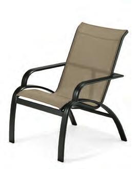 Evolution Sling M53001 High Back Dining Chair 25.5"W 31"D 37.