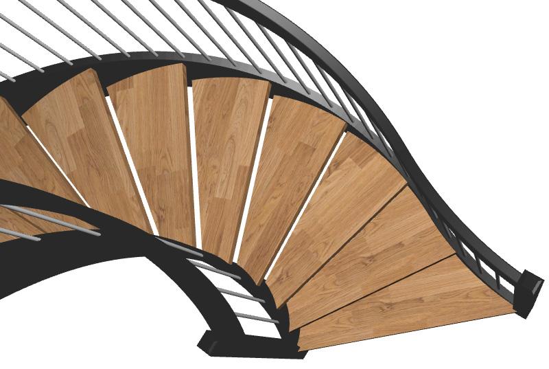 Pricing Design a stair, press a button, and get a calculated price for the stair. The price is set for the stair parts, for example: steps, posts, balusters, handrails etc.