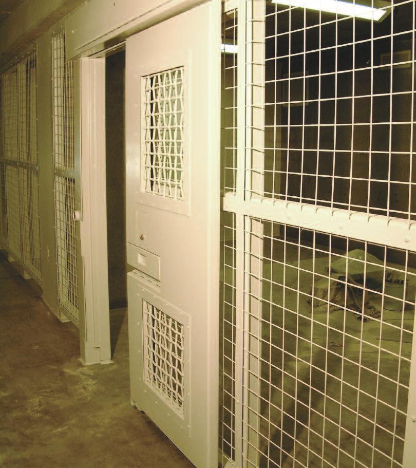 ViewAll Wire Mesh/ Screening ViewAll is a custom security wire mesh screen system integrated directly with Trussbilt s security hollow metal frames.