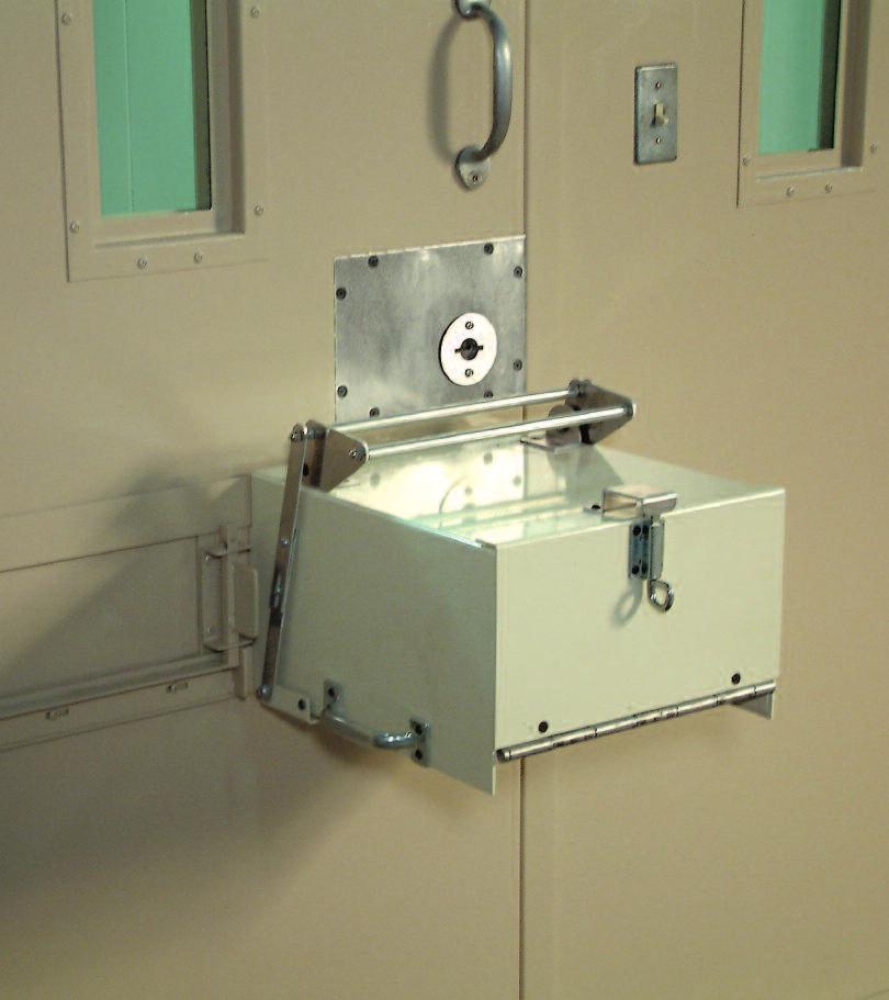 Safe-T-Feed Safe-T-Feed was developed to protect correctional peace officers from seizures and possible contact with inmate bodily fluids.