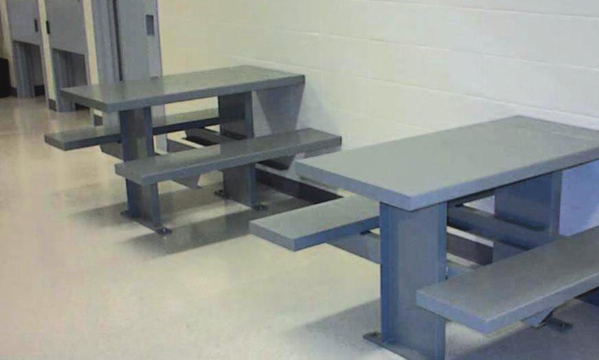 Floor Mounted Dayroom Tables Dayroom tables are