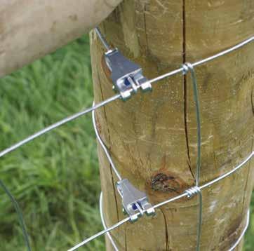 T-Clip The Gripple T-Clip securely fastens fencing wire at an end post. Simple installation without the need to tie or knot wire.