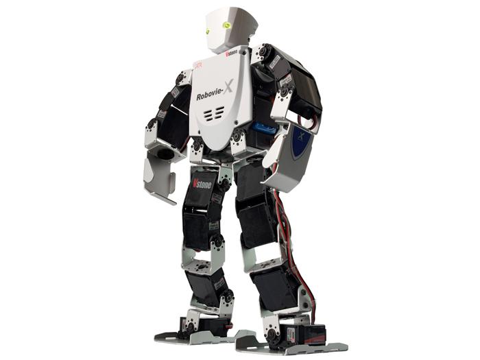 keep the stability. The lower body is mainly controlled in order to maintain balance but it is also important to let the robot reach objects easily. Fig. 3.
