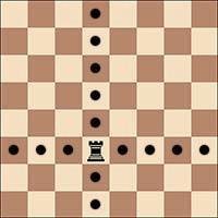 Initially, each player has two bishops, one of which moves on light squares, the other one on dark squares.