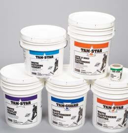 Coatings are formulated to seal