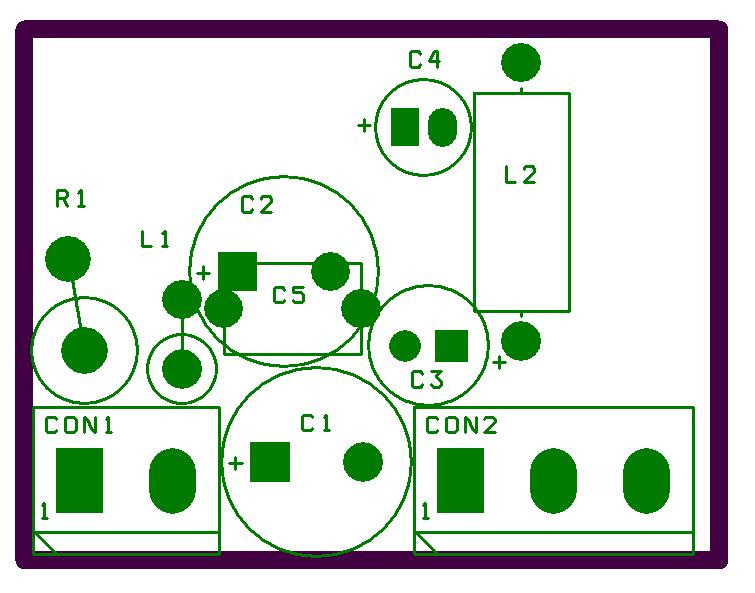 2.1.4 PCB Layout The PCB is designed as single sided board made of FR-4 material with 35mm