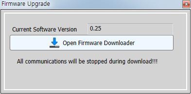 3. Structure of Drive CM 3.10.2 Firmware Update Drive CM allows the firmware upgrade through the PC's USB port.