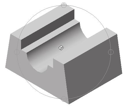 Modifying, Extruding and Revolving the Sketches 2-11 to display the shaded object as shown in Figure 2-15.
