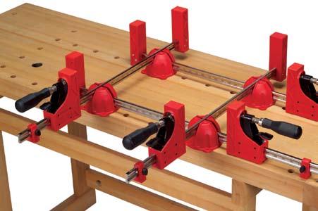 00 JET 12 PIECE - PARALLEL CLAMP FRAMING KIT JET parallel clamps feature the exclusive ergonomic SUMOGRIP handle, slide glide