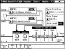 Send1 responds to MIDI Control Change CC#93 and Send2 responds to MIDI Control Change CC#91. Master Effects (MFX1, 2) 4.