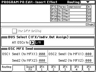 7 2: Scan Zone 7 2a 7 1 Program P8: Edit-Insert Effect For details on insertion effects, refer to p.146 8. Effect Guide.
