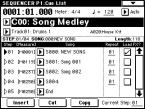 REC will record MIDI data whose channel matches their own MIDI channel setting, regardless of the Track Select (0 1e) setting.