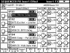Send1 (MFX1) [000...127] Send2 (MFX2) [000...127] Here you can adjust the send levels from tracks 1 16 to master effects 1 and 2. This is valid when BUS Select is set either to L/R or Off.