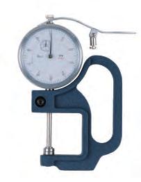 standard dial for measuring thickness of wires, sheet metal, films, threads etc.