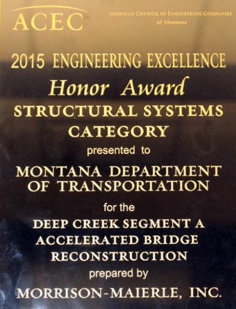 Project Awards American s Transportation Award 2015 Best Use of Innovation