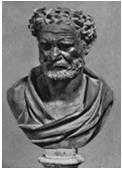 600 BC) Heavens composed of physical objects. Democritus (c.