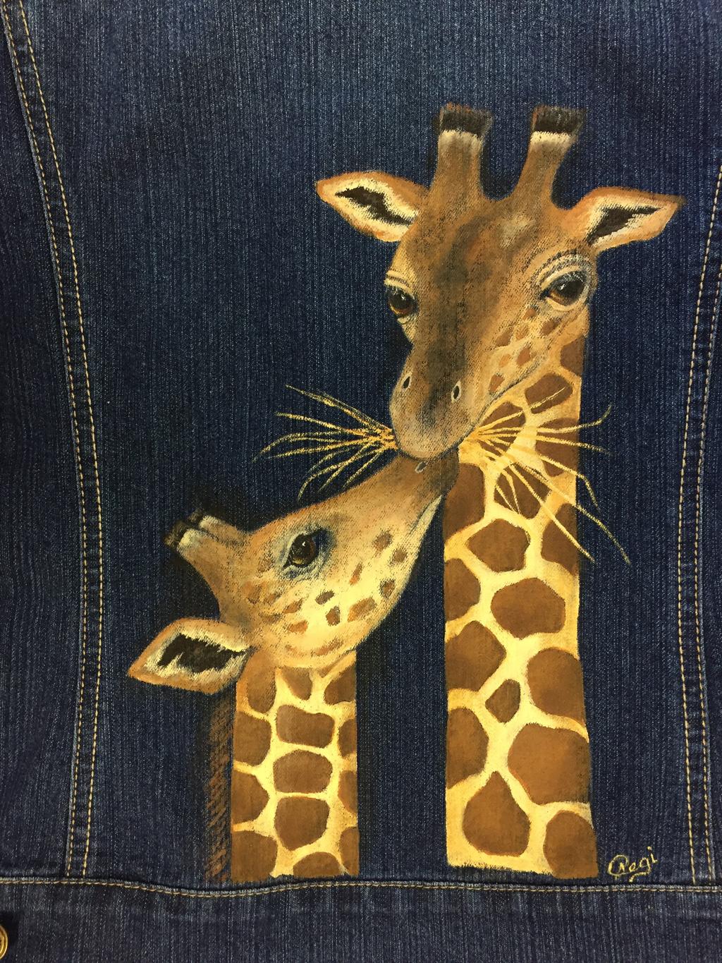 February Workshop by Pegi Roberts UPCOMING WORKSHOPS PROJECT SNEAK PEEK March April May Thank you all for signing up for the February workshop MAMA GIRAFFE AND BABY - design by Lydia Steeves - taught
