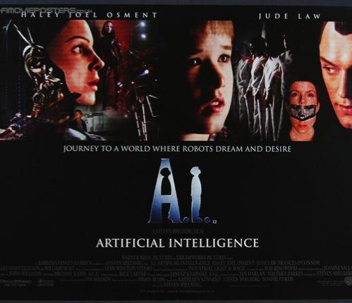 AI in Movies: A.I. [Byoung-Tak Zhang s Doosan seminar slides] A.I. (2006) AI robot with emotion David Perception, cognition, and action like humans
