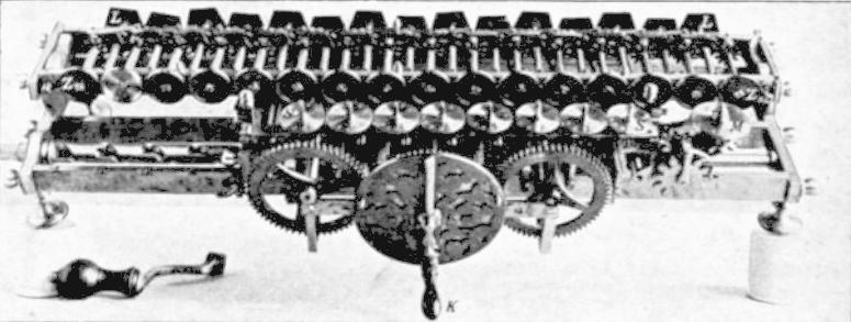 ), C. Babbage s analytical engine (19th cent.