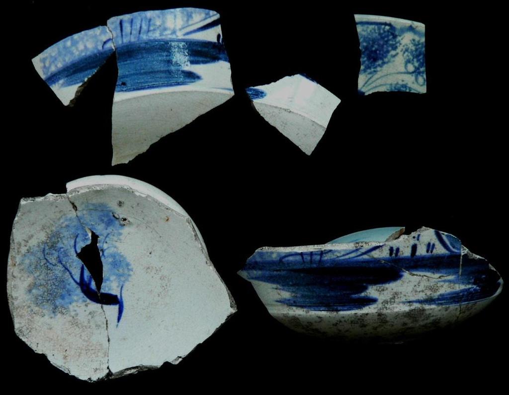 1 Pearlware (Box 1) KEY P Complete profile L Large S Small Context Context or contexts from which the ceramic material was recovered.