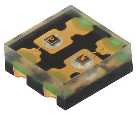 Dual Color Emitting Diodes, 660 nm and 940 nm FEATURES Package type: surface mount Package form: square PCB Dimensions (L x W x H in mm): x x 0.