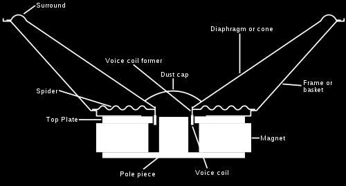 dynamic motion of the voice coil. The result is a direct extraction of the voice coil position, velocity, acceleration and current for a given input signal.