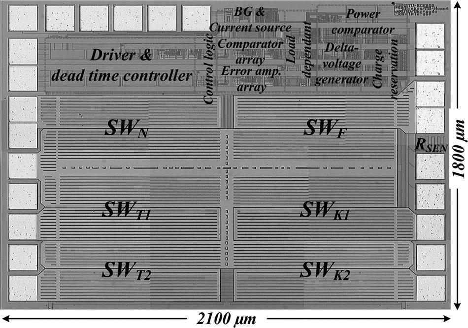 HUANG AND CHEN: SIMO DC-DC CONVERTERS WITH HIGH LIGHT-LOAD EFFICIENCY AND MINIMIZED CROSS-REGULATION 1107 Fig. 13. (a) The power decision circuit for multiple buck output voltages.