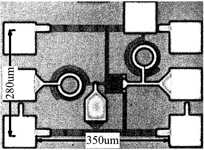 13. Measured inductances and quality factors of the stacked and the miniature 3-D inductors. spacing. Fig.