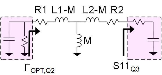 Transformer: Matching Path L1=imag(Z11)/w