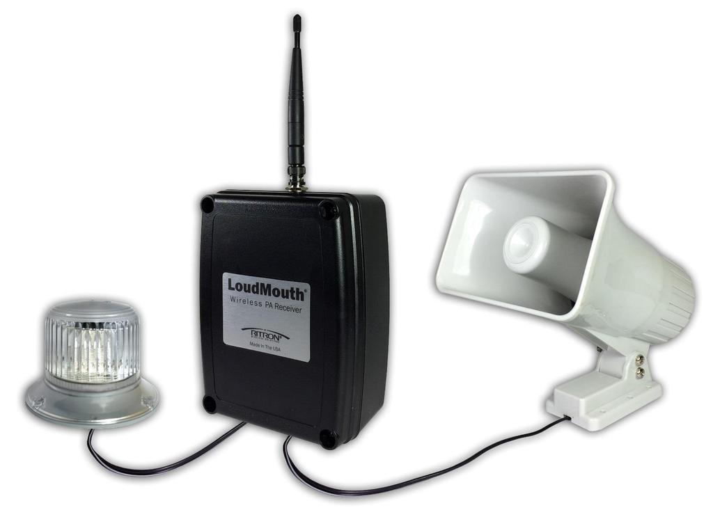 Owner s Manual GEN 3 Wireless PA Receiver System Updated for compatibility with 2013 FCC Narrowband Radios plus New features available in models with SN# A100119000 or higher: - Relay Trigger Feature
